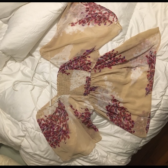 Sheer floral print blouse - Picture 3 of 6